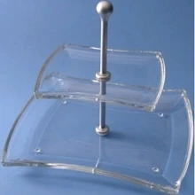 Конфетница Етажерка Walther Glas Winx 4356 WG (235 мм): Тип Этажерка 2-ярусная