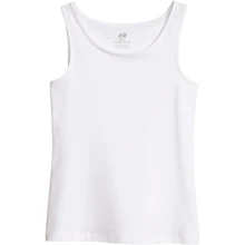Майка H&M 1942707 170 см белая: Тип Майки