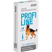 Капли на холку ProVET Profiline для собак 20-40 кг 4 пипетки по 3 мл (4823082431021): Тип Капли