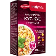 Кус-Кус Жменька с овощами в пакетиках для варки 2х100 г (4820152182494): Вид Кус-кус