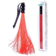 Силиконовый флогер Fetish Boss Series - Silicone Whip Red 10" (BS6100038): Производитель BOSS of TOYS