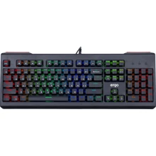 Клавіатура ERGO KB-950 ENG/RUS/UKR Black: Підключення дротове