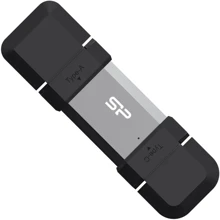 USB-флешка Silicon Power 128GB Mobile C51 USB 3.2+USB-C (SP128GBUC3C51V1S): Стандарт USB USB Type-C / USB 3.2