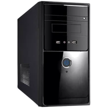 Корпус Delux MK260 450W 120mm MATX Black: Форм-фактор материнской платы Micro-ATX