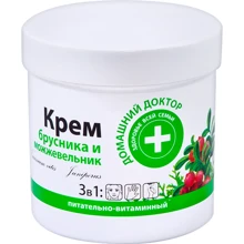 Домашний Доктор Крем брусника и можжевельник 250 ml: Назначение Увлажнение, Питание