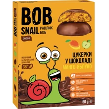 Цукерки Bob Snail Манго-Яблуко в молочному шоколаді 60г: Тип Конфеты