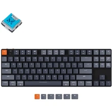 Клавіатура Keychron K1SE 87 Key Optical Blue RGB Hot-Swap Wireless UA Black (K1SEE2_KEYCHRON): Підключення беспроводное