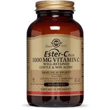 Solgar Ester-C Plus, Vitamin C Солгар Эстер-С плюс, 1000 мг витамина С,1000 mg, 90 таблеток: Тип Витамин C