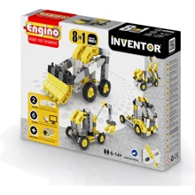 Конструктор серии INVENTOR 8 в 1 - Строительная техника (834): Количество деталей, шт. 74