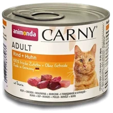 Влажный корм Carny Adult Beef + Chicken для котов с говядиной и курицей 200г (4017721837033): Тип Влажный корм