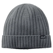 Шапка Jack Wolfskin Stormlock Rip Knit Cap серая (1907121_6110): Производитель Jack Wolfskin