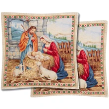 Наволочка Lefard Home Textile Sagrada Familia Lurex 2 декоративная гобелен 45х45 см (732-332): Тип декоративная наволочка