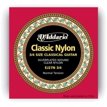 Струна для гитар Струны D`ADDARIO EJ27N 3/4 STUDENT CLASSICS NORMAL TENSION 3/4: Тип Комплект струн