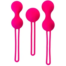 Набір вагінальних кульок A-Toys Pleasure Balls Set Pink: Для кого Для жінок