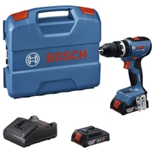 Аккумуляторная бесщеточная ударная дрель-шуруповерт Bosch GSB 18V-65 + 2 x аккумуляторные батареи GBA 18V 2.0 Ah + Зарядное устройство GAL 18V-20 Professional + L-Case (06019N3100): Назначение профессиональный
