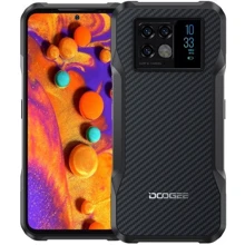Смартфон Doogee V20 5G 8/256Gb Knight Black: Дисплей 6.43" AMOLED (2400x1080) / 409 ppi