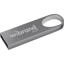 USB-флешка Wibrand 64Gb Irbis USB 2.0 Silver (WI2.0/IR64U3S): Стандарт USB USB 2.0