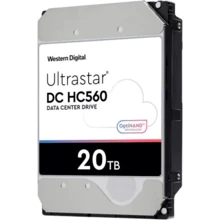 Внутрішній жорсткий диск WD Ultrastar DC HC560 20 TB (0F38755, WUH722020ALE6L4): Форм-фактор 3.5"