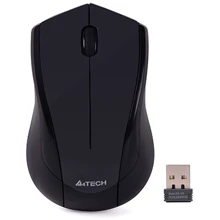 Мышь A4tech G3-400N Black: Интерфейс подключения Wireless (радио интерфейс)