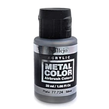 Краска Vallejo акриловая Metal Color серебро 32 мл (VLJ77724): Производитель Vallejo