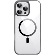 Чехол для iPhone WIWU Magnetic iShield Pro Series Black (MCC-101) for iPhone 16 Pro Max: Цвет черный