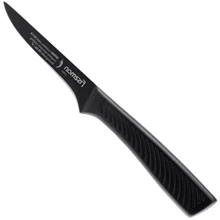 Ніж Fissman SHINAI graphite обвалочний 10 см (2490): Лезо Нержавеющая сталь