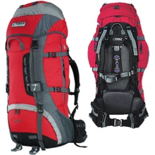 Рюкзак туристический Terra Incognita Vertex 80 (Red/Grey): Производитель Terra Incognita