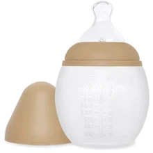 Пляшечка дитяча Elhee Oz 240 ml Oats (BB240013): Матеріал силикон