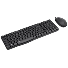 Комплект проводной RAPOO N1820 USB Black: Назначение компактная
