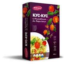 Кус-Кус Жменька с томатами и базиликом 200 г (4820152181879): Вид Кус-кус