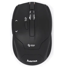 Мышь HAMA Milano WL Black (00182639): Интерфейс подключения Беспроводная связь, USB