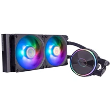 Кулер Cooler Master MasterLiquid PL240 Flux (MLY-D24M-A23PZ-R1): Уровень шума, dB 32