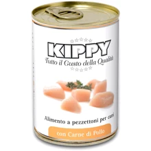 Консерви для собак Kippy з шматочками курки 400 г (8015912504159): Тип вологий корм