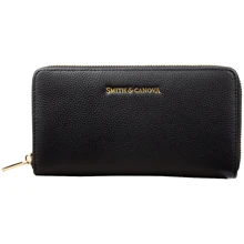 Жіночий гаманець Smith & Canova чорний (FUL-26818-black): Стать жіночий