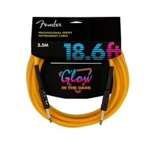 Кабель инструментальный FENDER CABLE PROFESSIONAL SERIES 18.6' GLOW IN DARK ORANGE (232331): Производитель Fender