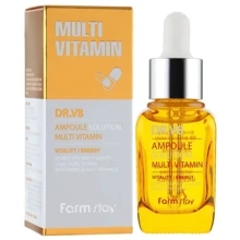 FarmStay DR-V8 Ampoule Solution Multi Vitamin Сыворотка для лица Мультивитамин 30 ml: Пол Для женщин