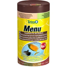 Корм Tetra MENU 100 мл (4 в 1) мелкие хлопья (4004218767386): Вид корма Хлопья