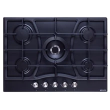 Варочная поверхность газовая WEILOR GM W714 BL: Расположение панели спереди