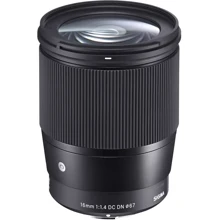Объектив для фотоаппарата Sigma AF 16mm f/1,4 DC DN C (Sony E): Тип объектива Широкоугольный