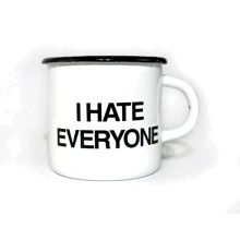 Чашка PAPAdesign I hate everyone біла: Виробник PAPAdesign