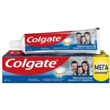 Colgate Зубная паста Максимальная защита от кариеса 150 мл: Назначение Отбеливание, Укрепление эмали, Восстановление, Ароматизация, Комплексная защита, От зубного налета, 