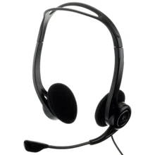Навушники Logitech PC Headset 960 USB, OEM (981-000100): Тип конструкції накладні