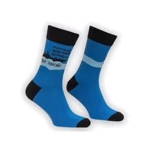 Носки Ecosocks серия "русский военный корабль..." 40-44 синие (00-02): undefined undefined