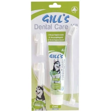 Зубна паста Gills для м'ятна собак + 3 щітки в наборі 100 г (C3052374): undefined undefined