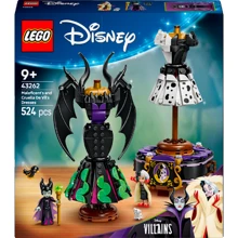 Конструктор LEGO Disney Villains Сукні Малефісенти та Круели Де Віль 524 деталі (43262): Серія Disney