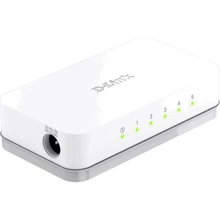 Мережевий комутатор D-Link GO-SW-5E/E: Порти только Fast Ethernet (10/100)