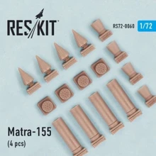 Набор вооружений RESKIT Ракета Matra-155, 4 шт. RS72-0060: Производитель RESKIT