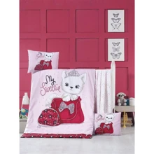 Комплект постельного белья LightHouse TINY CAT детский 100х150/2х35х45 см (44209): Тип постельный комплект