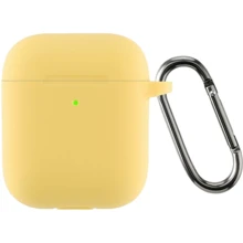 Чехол ArmorStandart Ultrathin Silicone Case With Hook Yellow (ARM59696) for Apple AirPods 2: undefined undefined