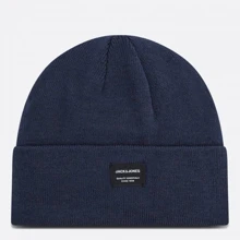 Мужская шапка Jack & Jones темно-синяя (12092815): Производитель Jack & Jones